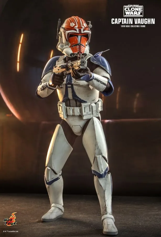 1:6 Star Wars : The Clone Wars - Captain Vaughn Figure TMS065 Hot Toys