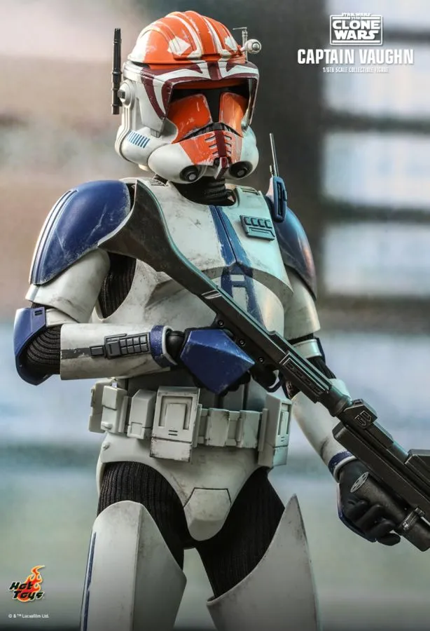 1:6 Star Wars : The Clone Wars - Captain Vaughn Figure TMS065 Hot Toys