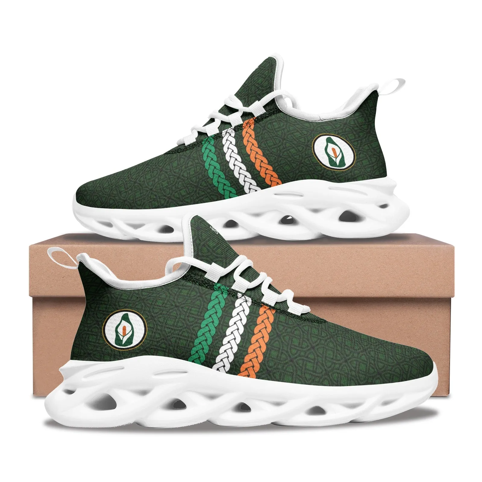 1916 Easter Lily Mesh Knit Trainers