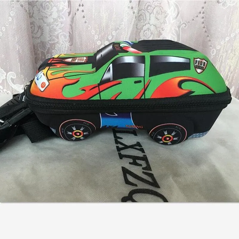 3D Car children school bags for boys lovely Toddler children's backpacks kids backpack for children