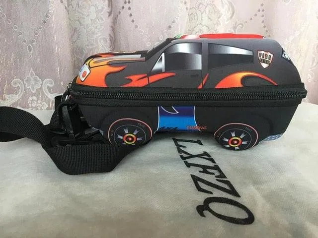 3D Car children school bags for boys lovely Toddler children's backpacks kids backpack for children