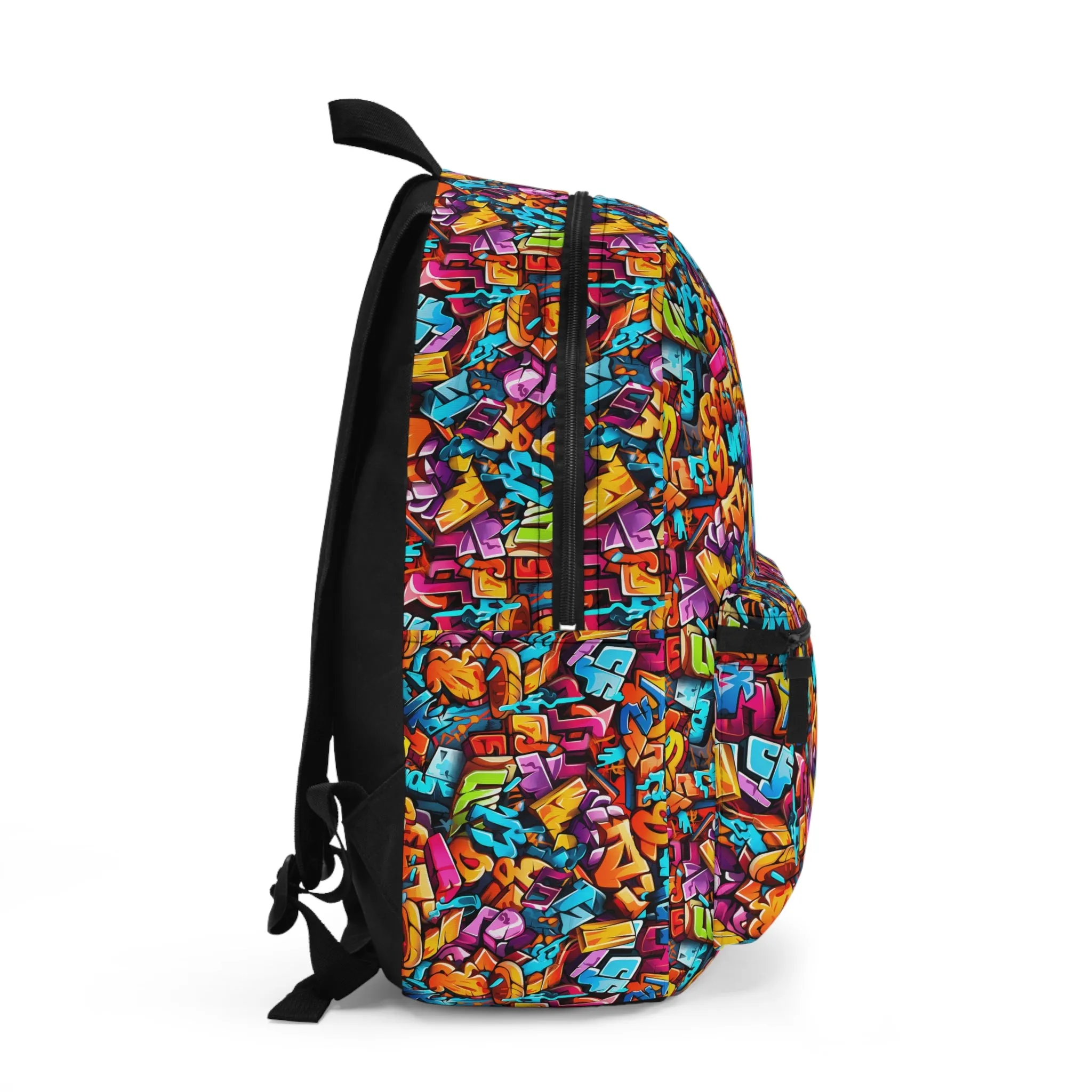 3D Street Art Graffiti Design Lightweight Backpack