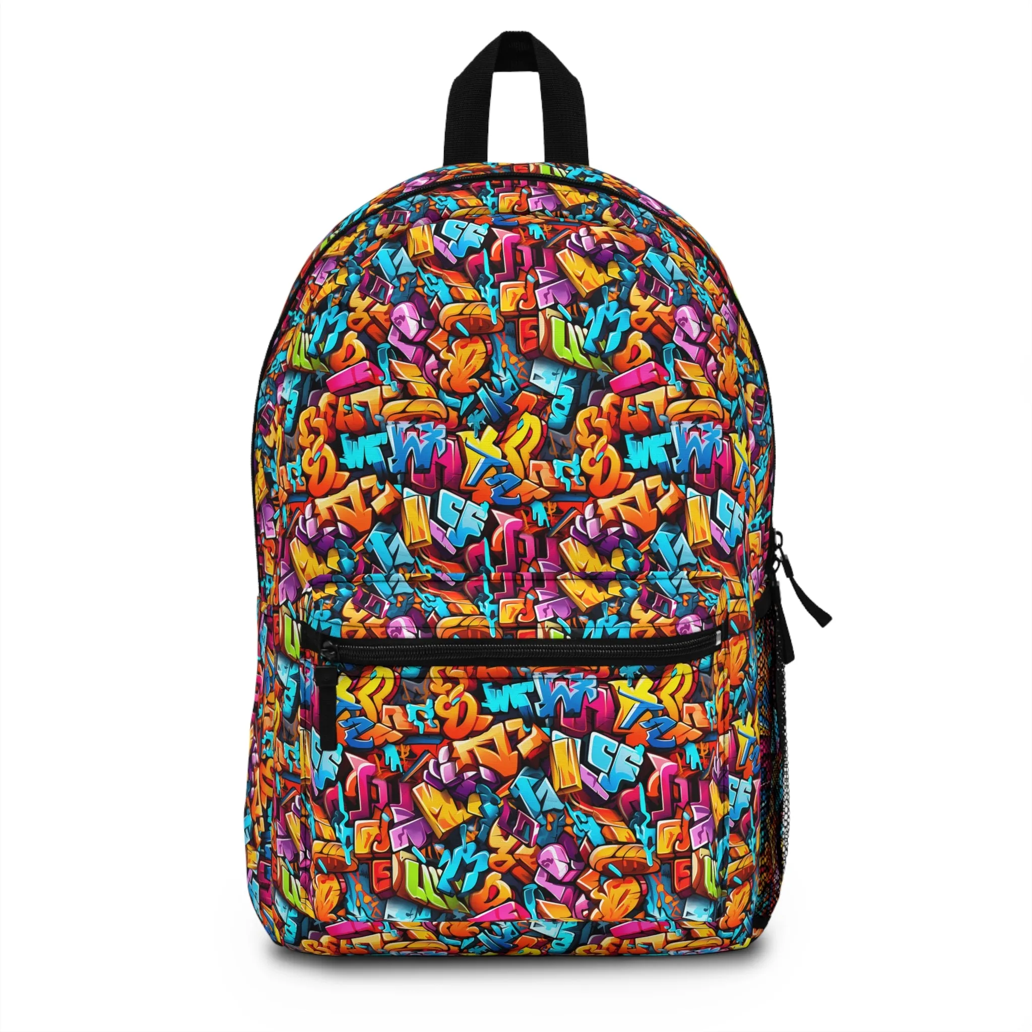 3D Street Art Graffiti Design Lightweight Backpack