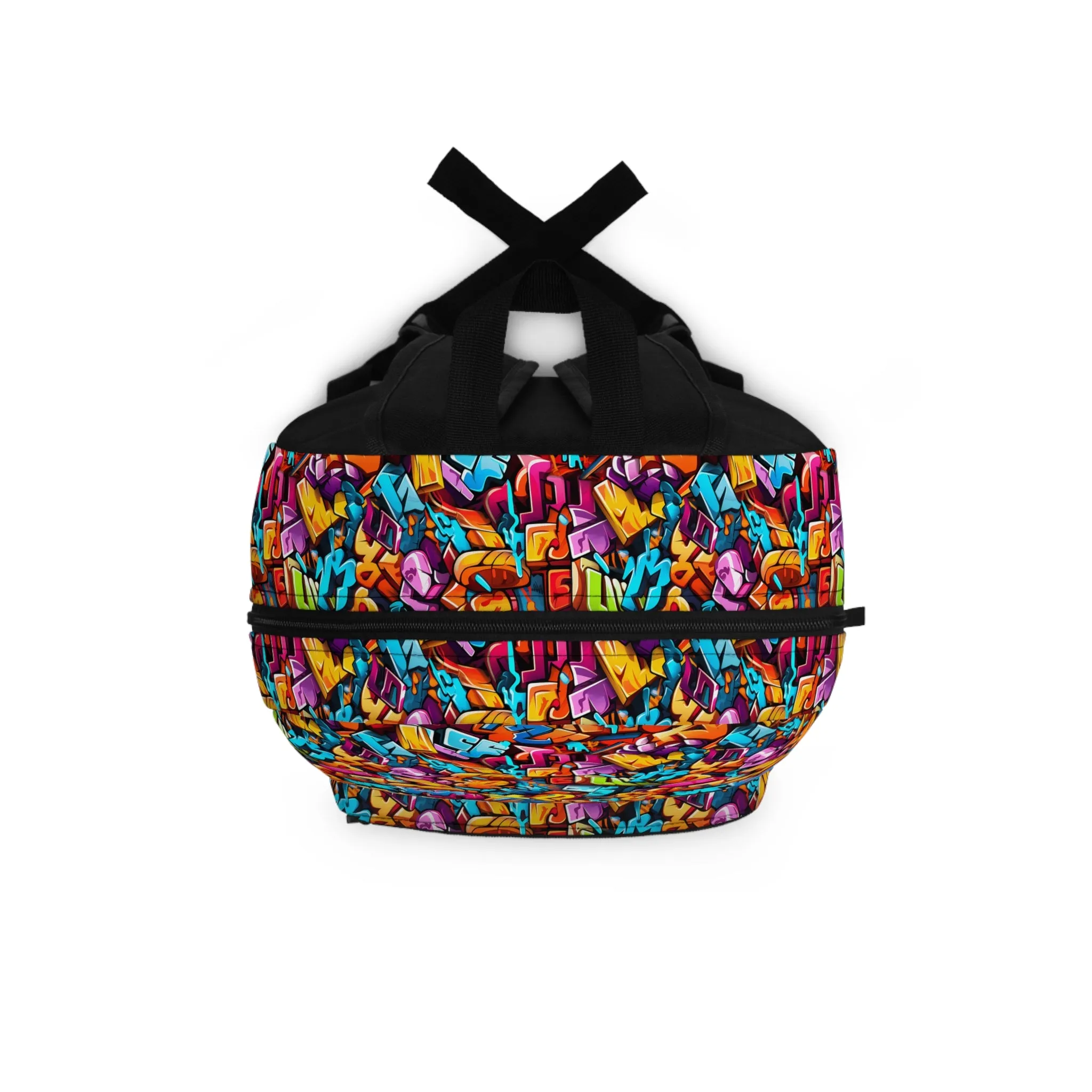 3D Street Art Graffiti Design Lightweight Backpack