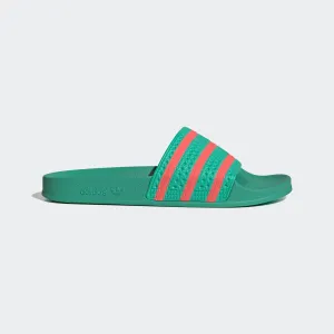 adidas Originals Adilette Slides | Hi-Res Green/Semi Turbo | Men's