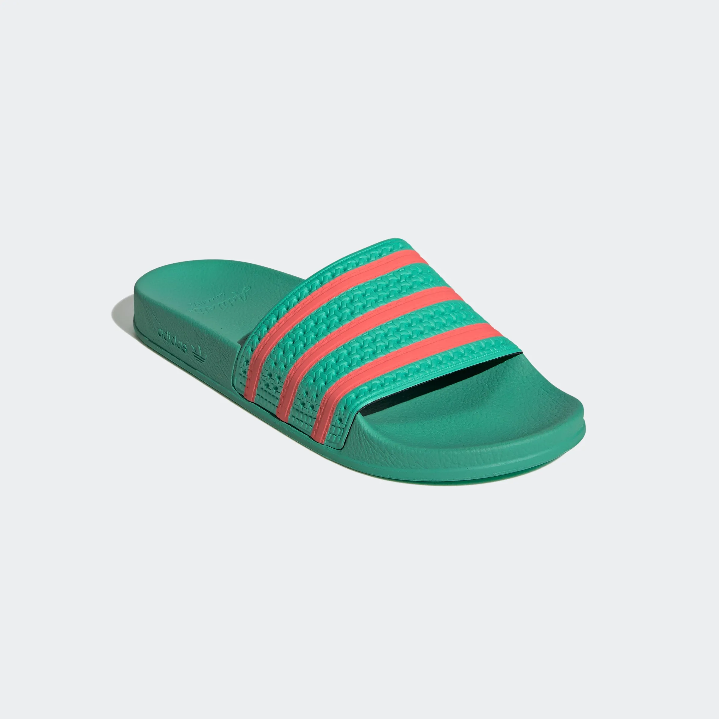 adidas Originals Adilette Slides | Hi-Res Green/Semi Turbo | Men's