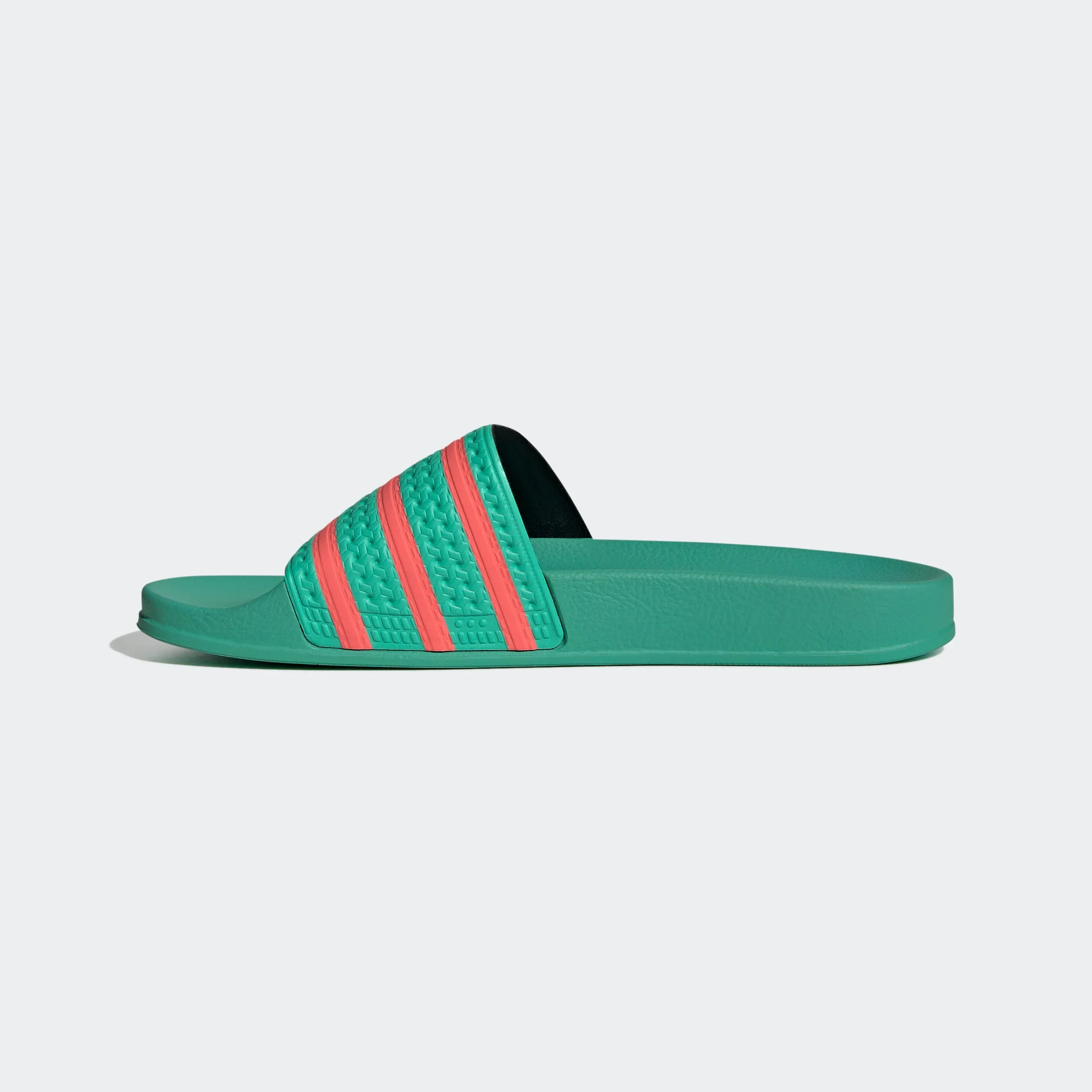 adidas Originals Adilette Slides | Hi-Res Green/Semi Turbo | Men's