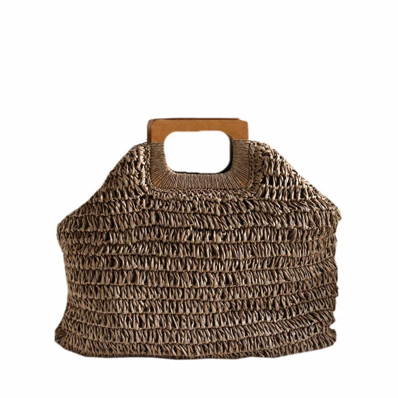 ARTMOMO Straw Beach Bag