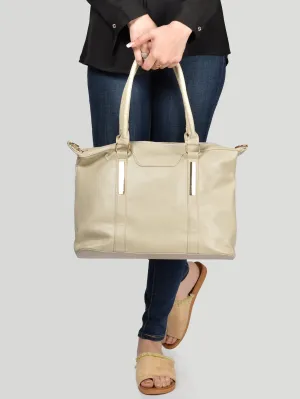 Beige Shoulder Bag