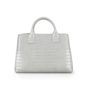 Bella Croco 12" - Light Grey