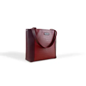Belle Coco Tote Bag Mehroon