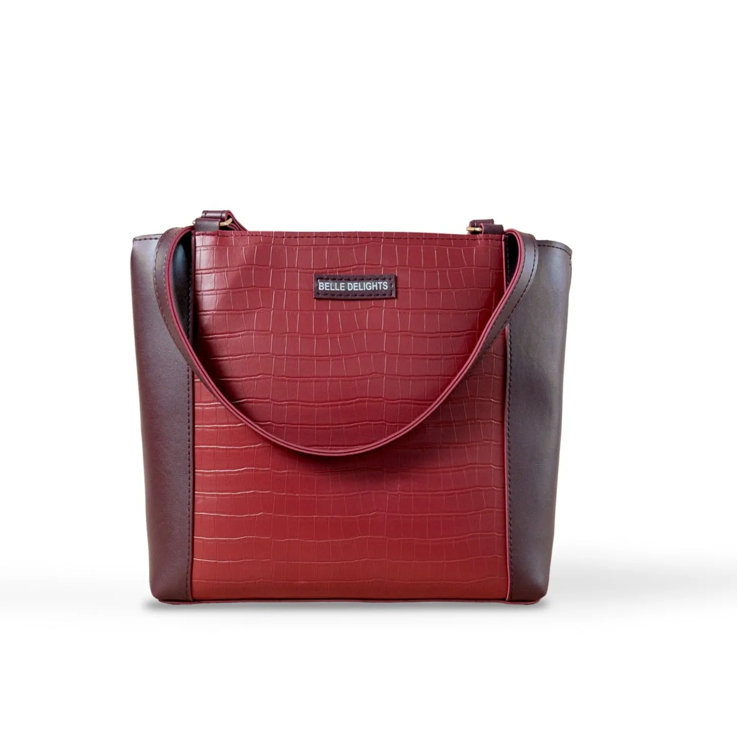 Belle Coco Tote Bag Mehroon