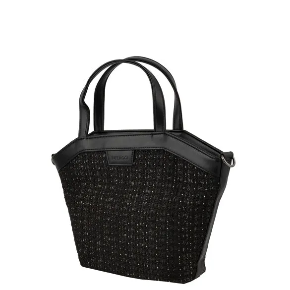 BULAGGI BOUCLE SHOPPER BAG