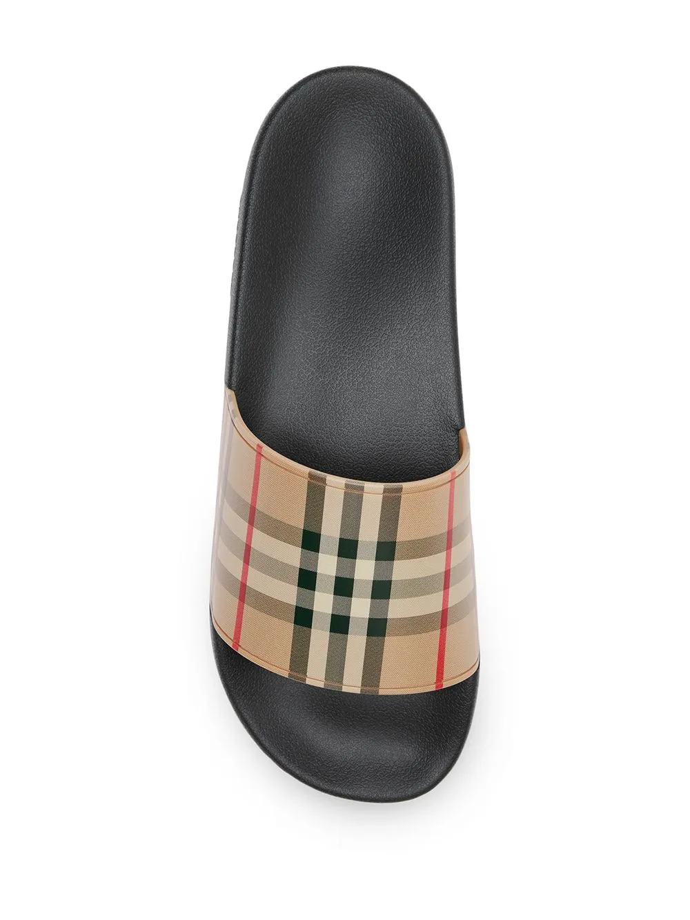 BURBERRY VINTAGE CHECK FURLEY SLIDE SANDALS