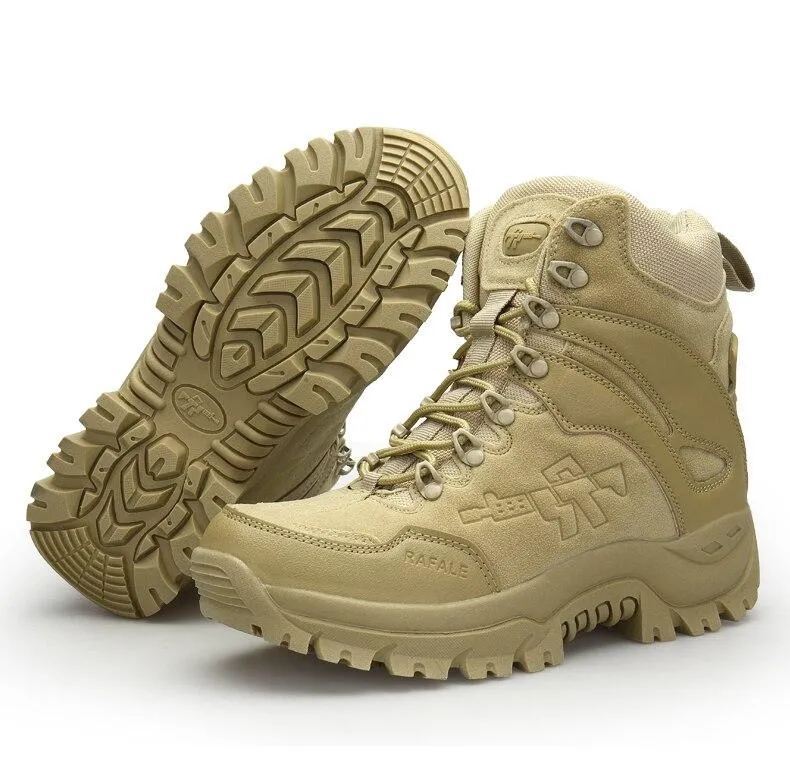 Combat Boots / Alternative Fashion Aesthetic Shoes / Men Tactical Military Safety Shoes