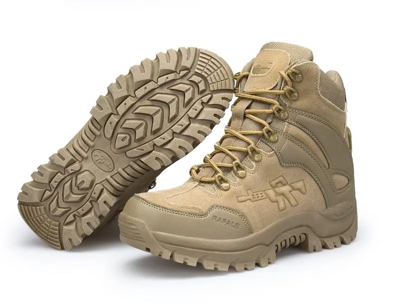 Combat Boots / Alternative Fashion Aesthetic Shoes / Men Tactical Military Safety Shoes