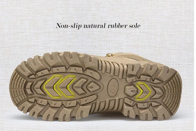 Combat Boots / Alternative Fashion Aesthetic Shoes / Men Tactical Military Safety Shoes