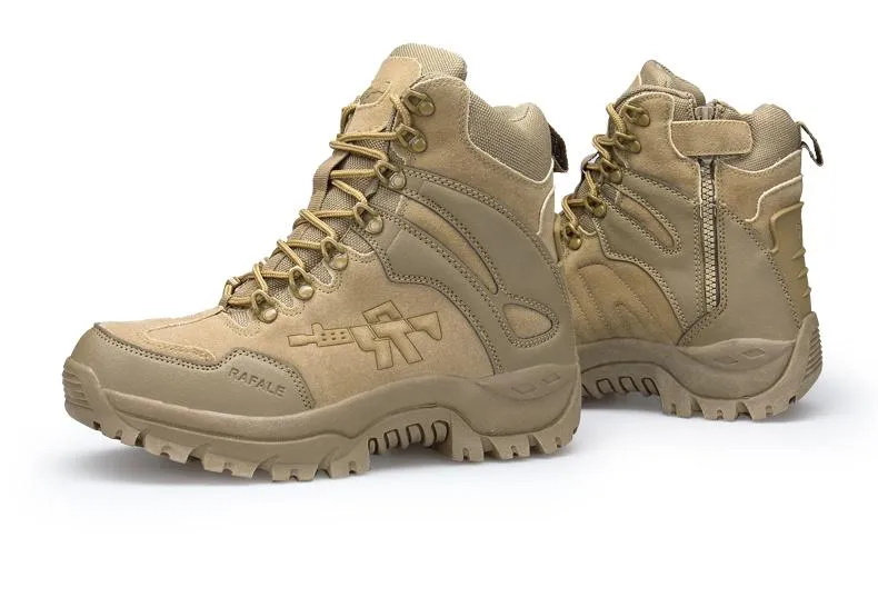 Combat Boots / Alternative Fashion Aesthetic Shoes / Men Tactical Military Safety Shoes