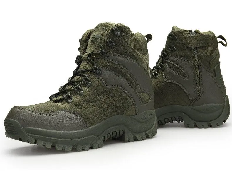 Combat Boots / Alternative Fashion Aesthetic Shoes / Men Tactical Military Safety Shoes