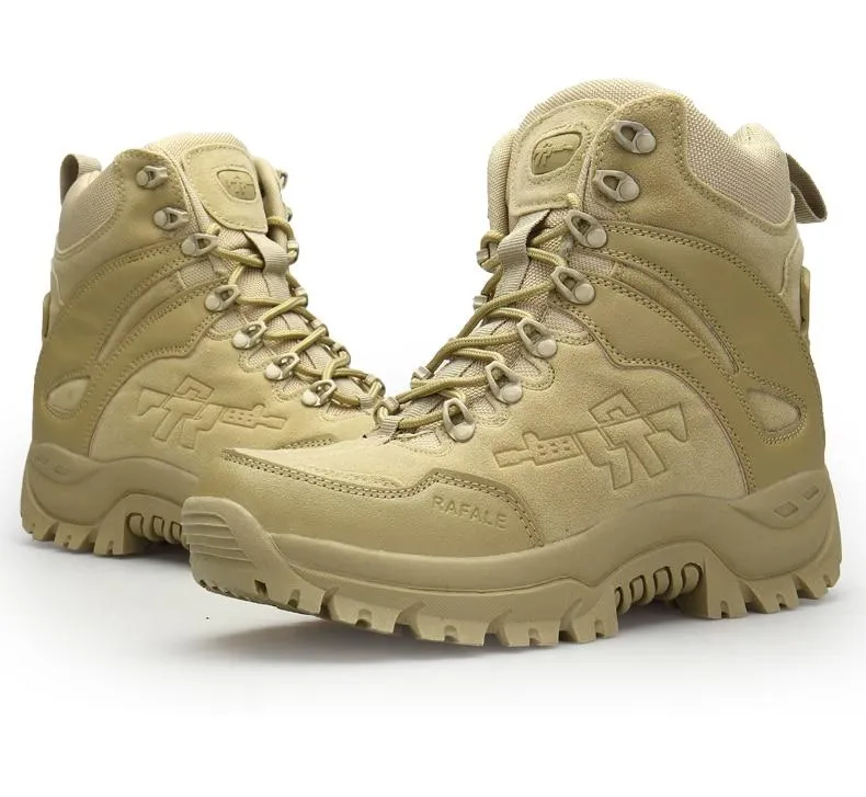Combat Boots / Alternative Fashion Aesthetic Shoes / Men Tactical Military Safety Shoes