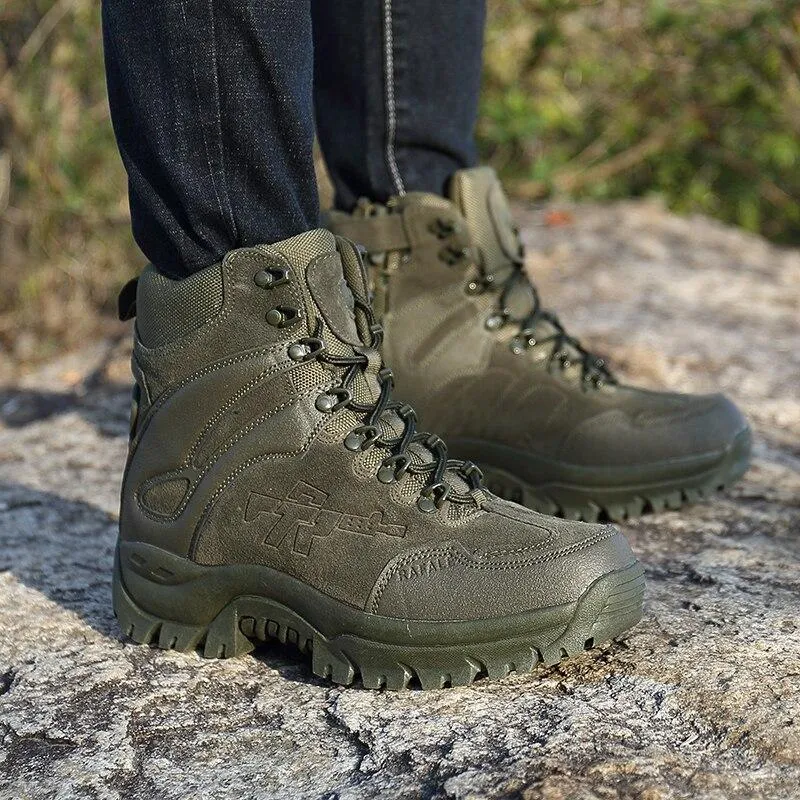 Combat Boots / Alternative Fashion Aesthetic Shoes / Men Tactical Military Safety Shoes