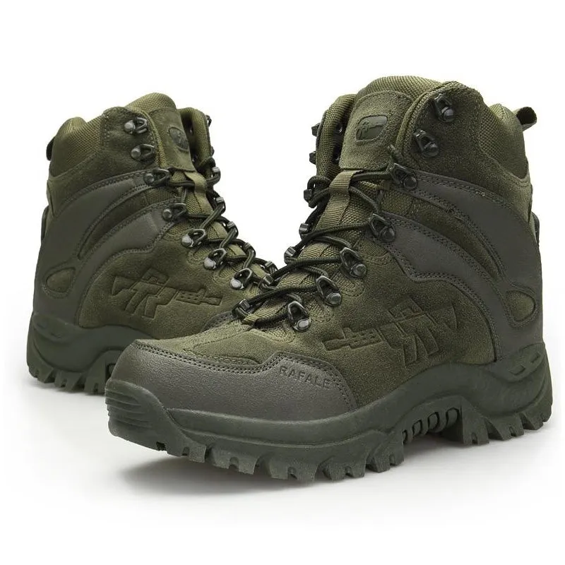 Combat Boots / Alternative Fashion Aesthetic Shoes / Men Tactical Military Safety Shoes