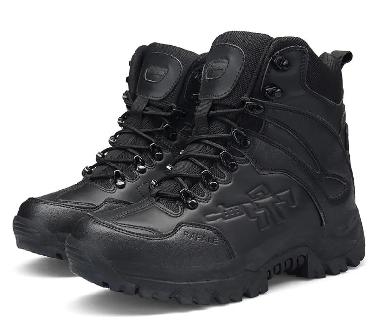 Combat Boots / Alternative Fashion Aesthetic Shoes / Men Tactical Military Safety Shoes