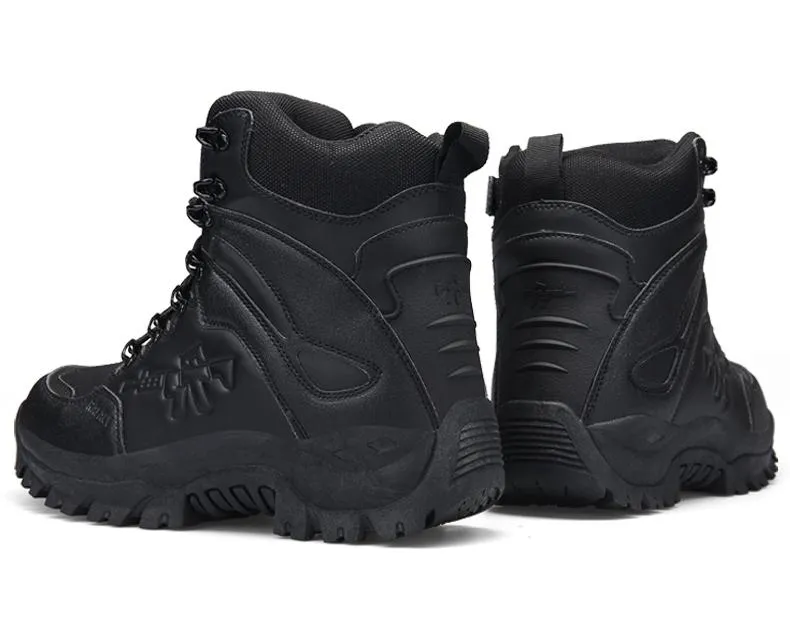 Combat Boots / Alternative Fashion Aesthetic Shoes / Men Tactical Military Safety Shoes