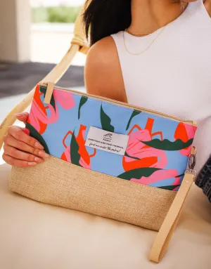 Exotic Vase Beach Pouch