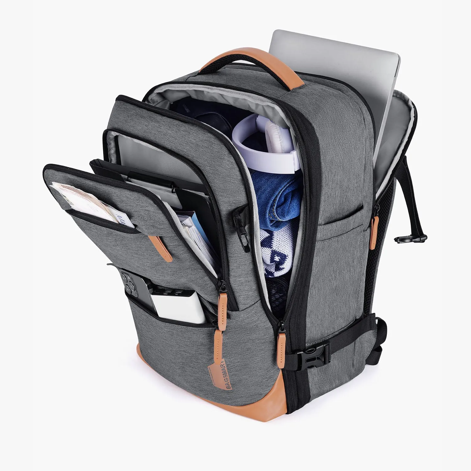 Falco 40L Expandable Airline Approved Carry On Backpack