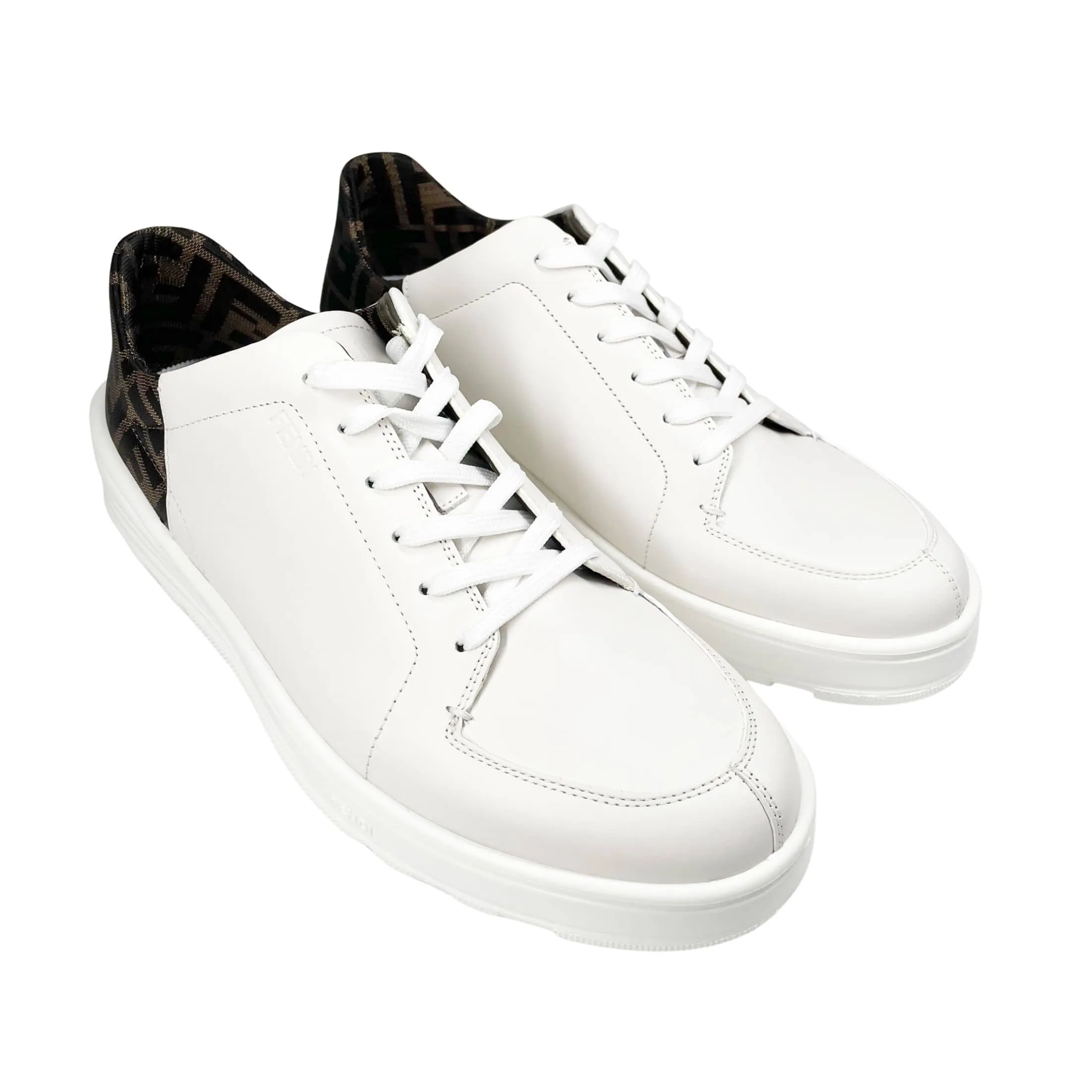 Fendi Mens Logo Trainers
