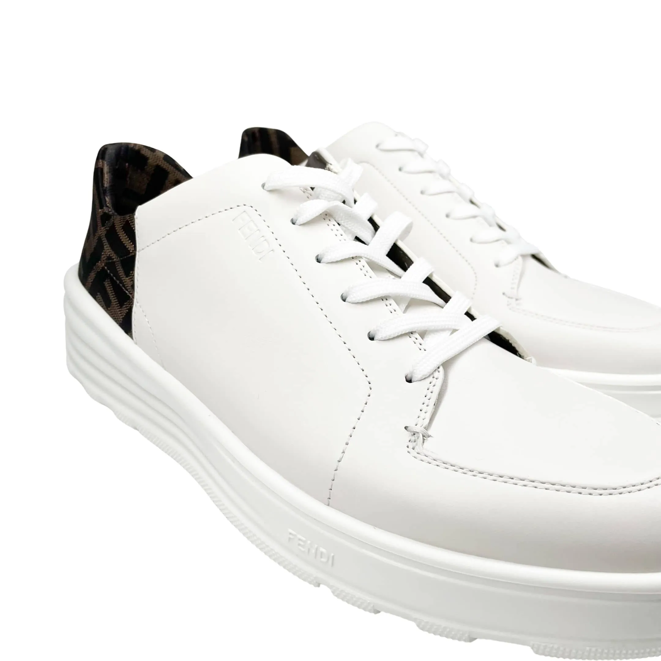 Fendi Mens Logo Trainers