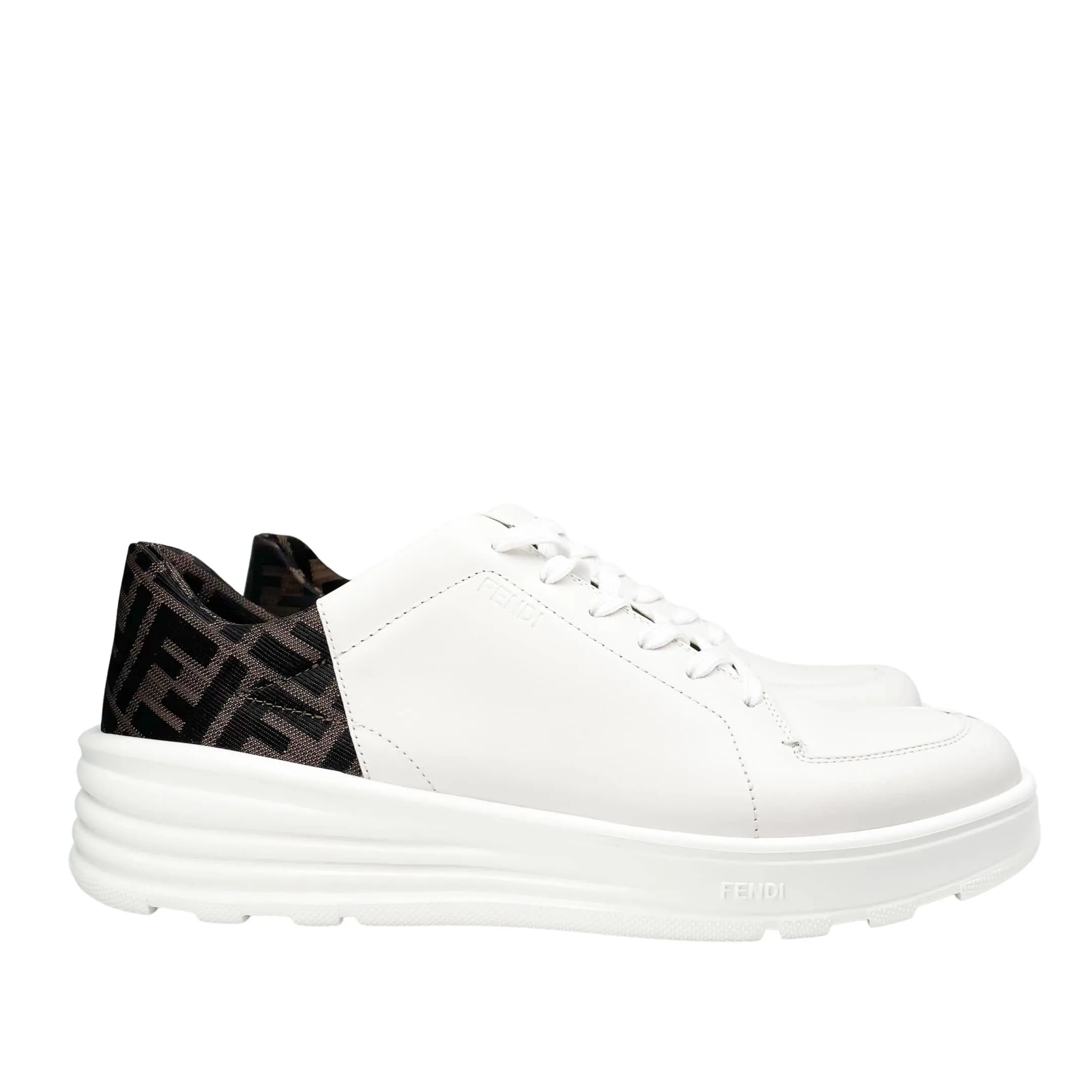 Fendi Mens Logo Trainers
