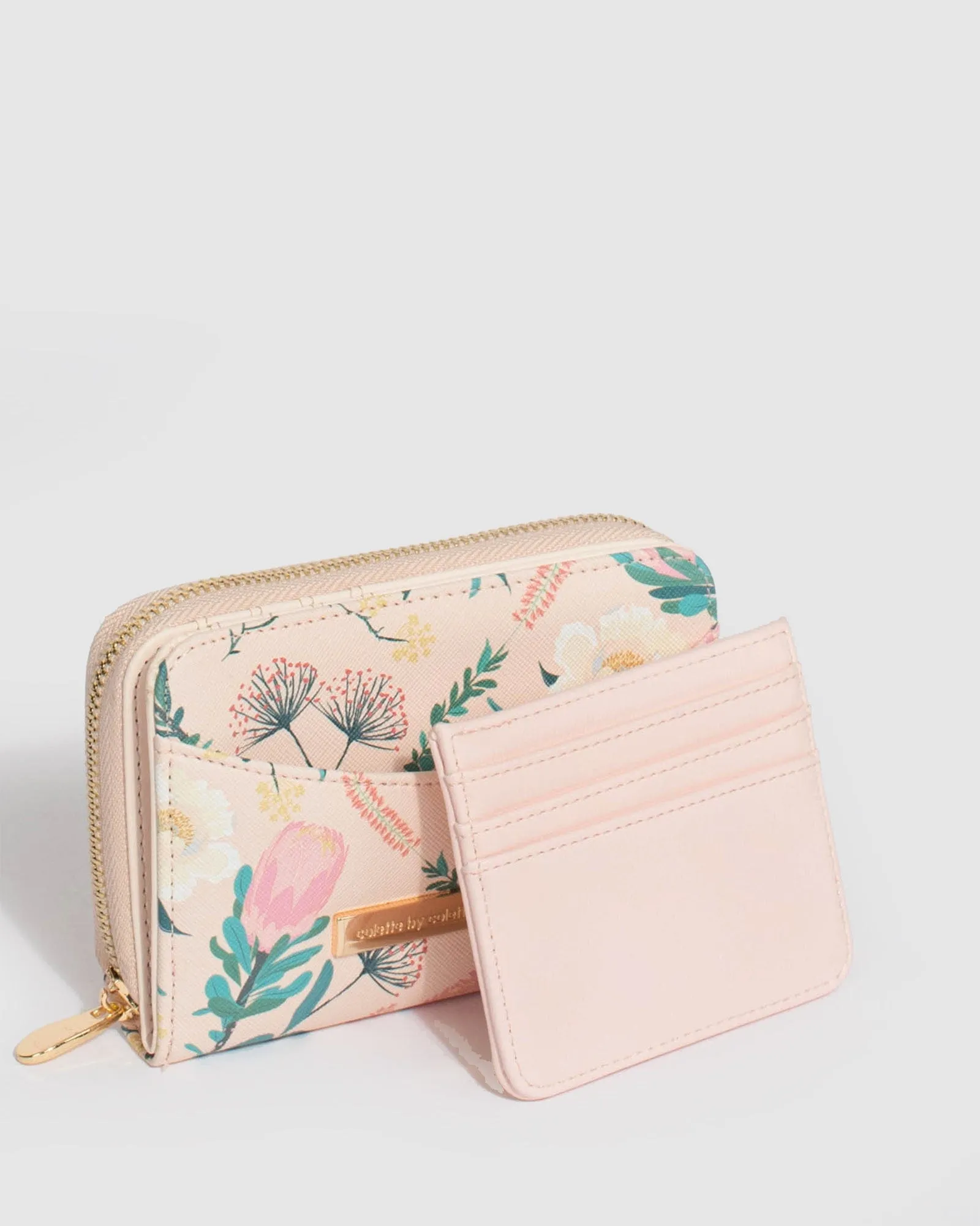 Flower Print Cherri Wallet
