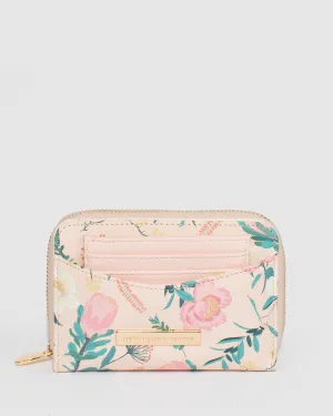 Flower Print Cherri Wallet