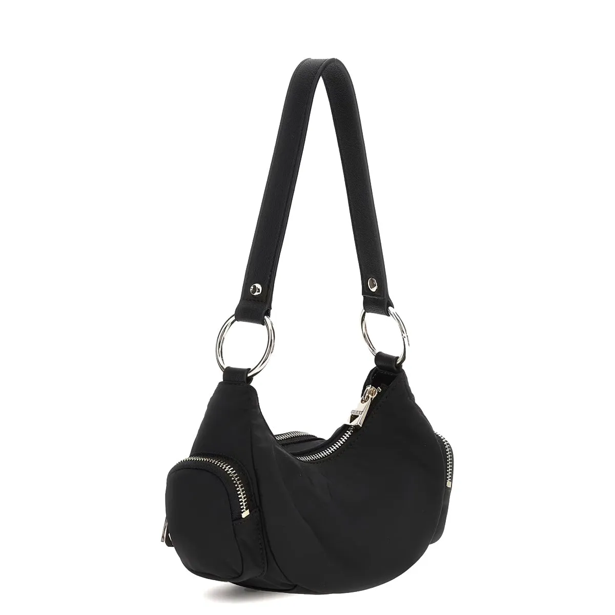 Guess - Eco Gemma Black Mini Shoulder Bag - HWEYG839571 - BLACK
