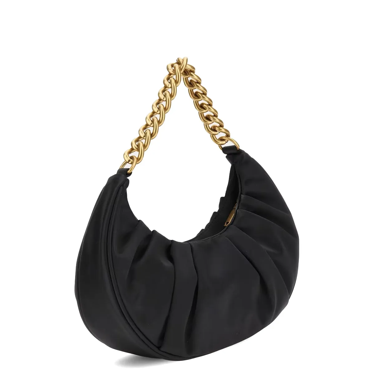 Guess - Tori Black satin Shoulder Bag - HWEB6856120 - BLACK