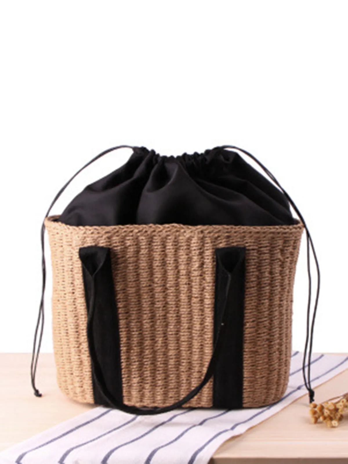 Handmade Woven Straw Bag