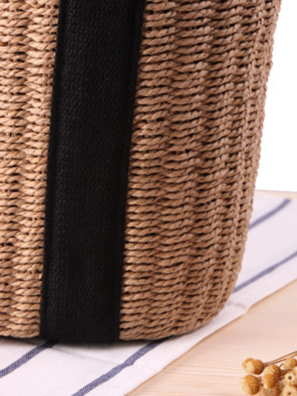 Handmade Woven Straw Bag