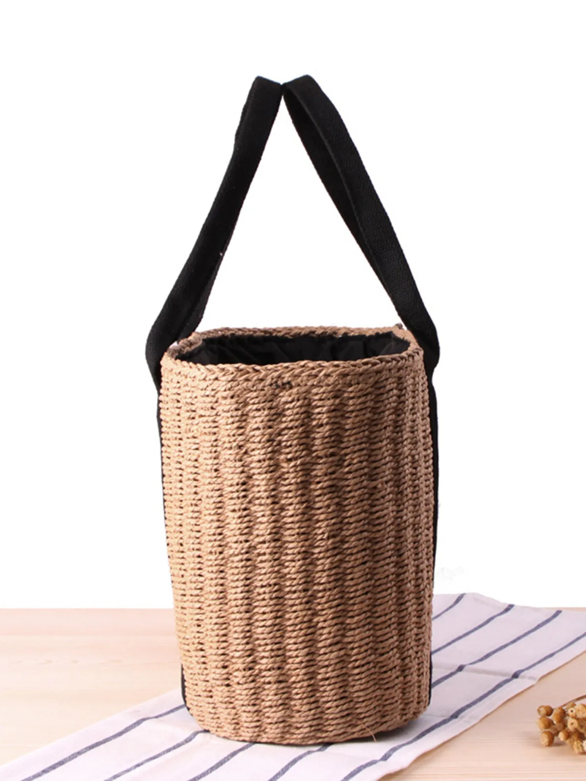 Handmade Woven Straw Bag