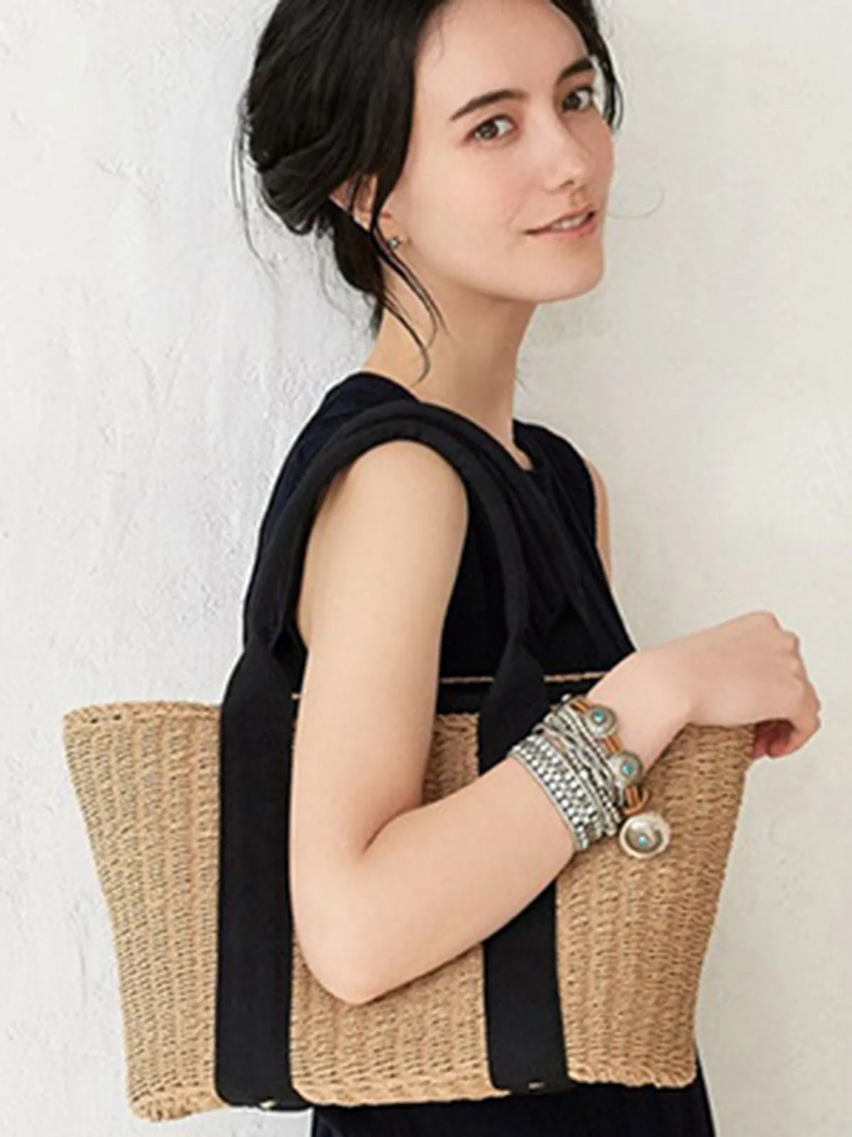 Handmade Woven Straw Bag