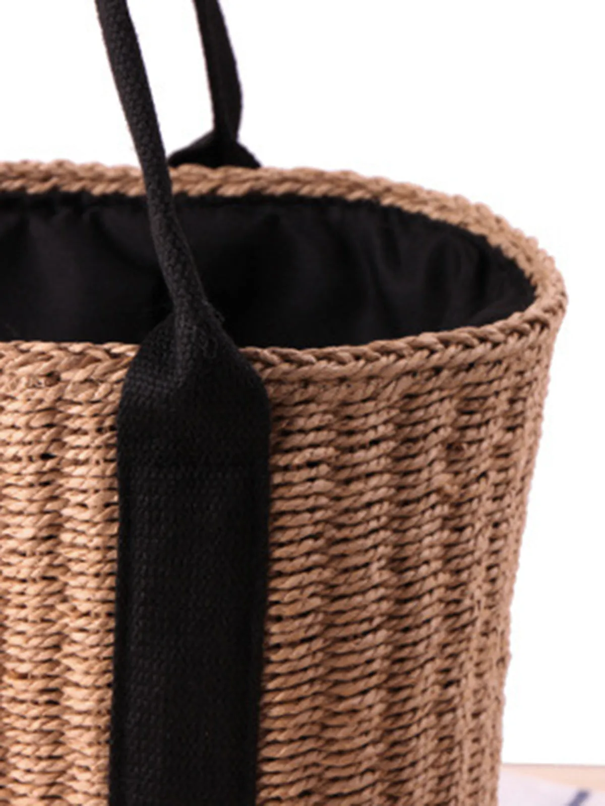 Handmade Woven Straw Bag