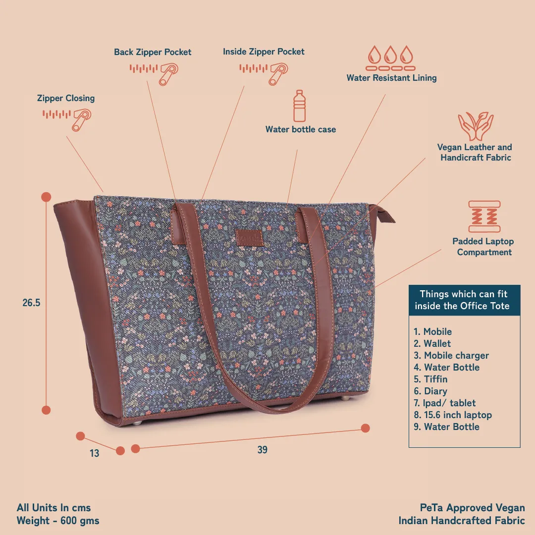 Kashmir Royals Office Tote Bag