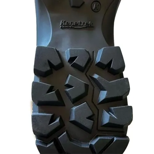 Kenetrek Men's Hard Tactical Black Leather Boot