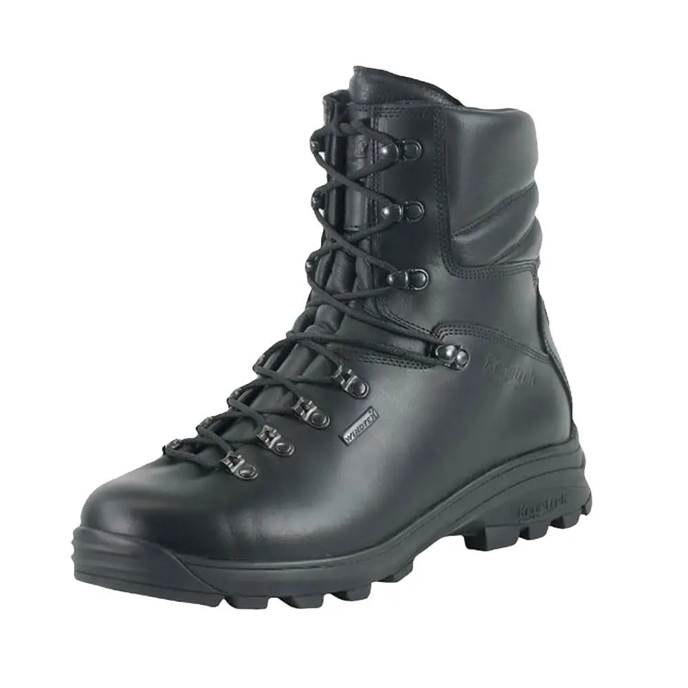 Kenetrek Men's Hard Tactical Black Leather Boot