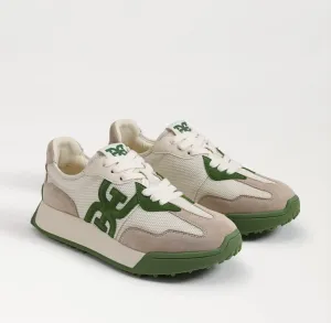 Langley Lace Up Sneaker Green Multi
