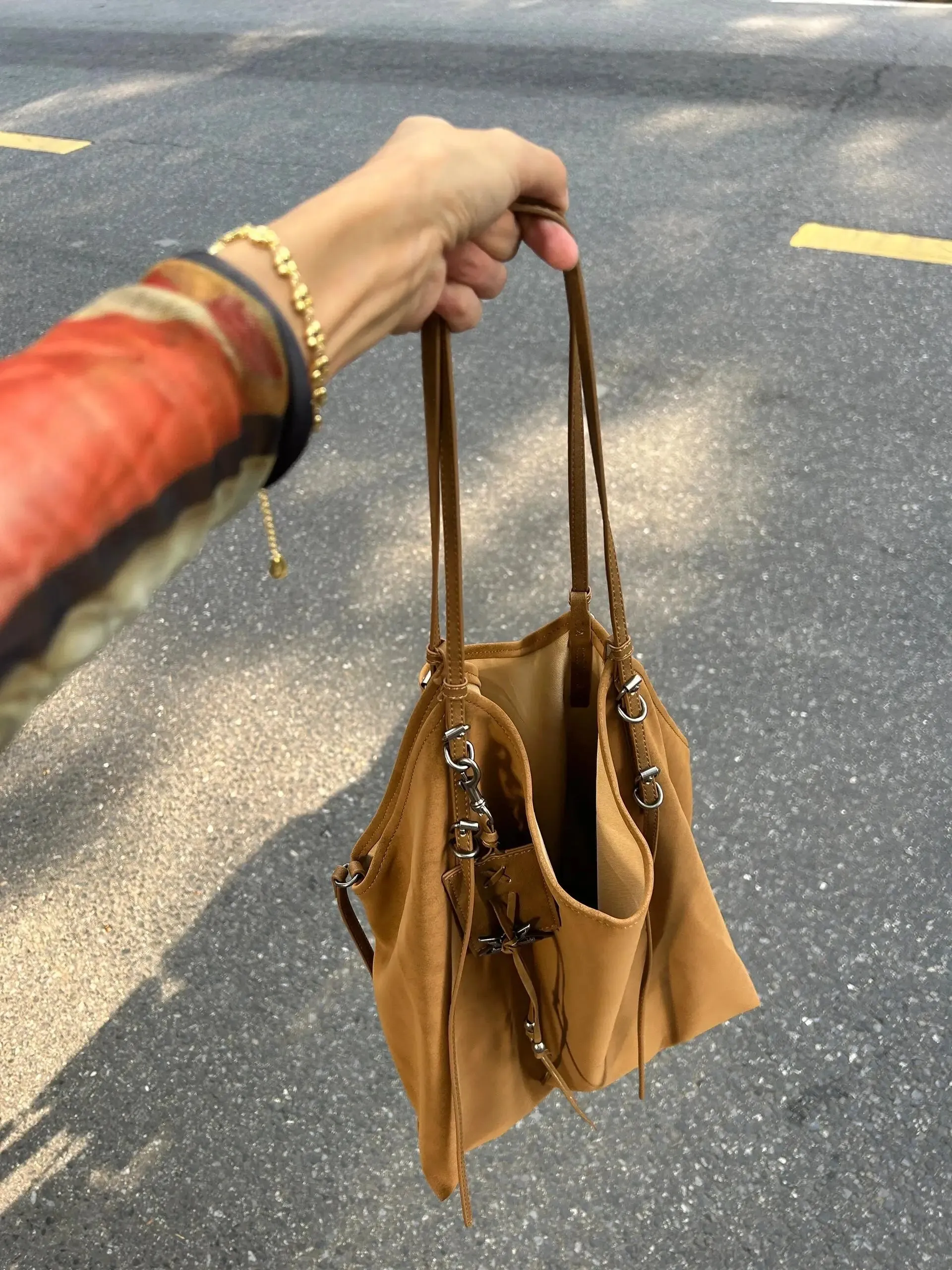 LIZAKOSHT  -  Autumn Winter Retro Tote Bags Niche Large Capacity Soft Leather Single Shoulder Commuting Underarm Bag for Women