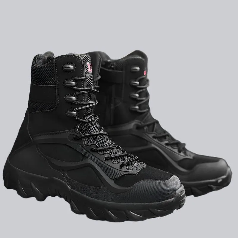 Men Tactical Autumn Lightweight Outdoor Non-Slip Waterproof Zapatillas Boot Shoes
