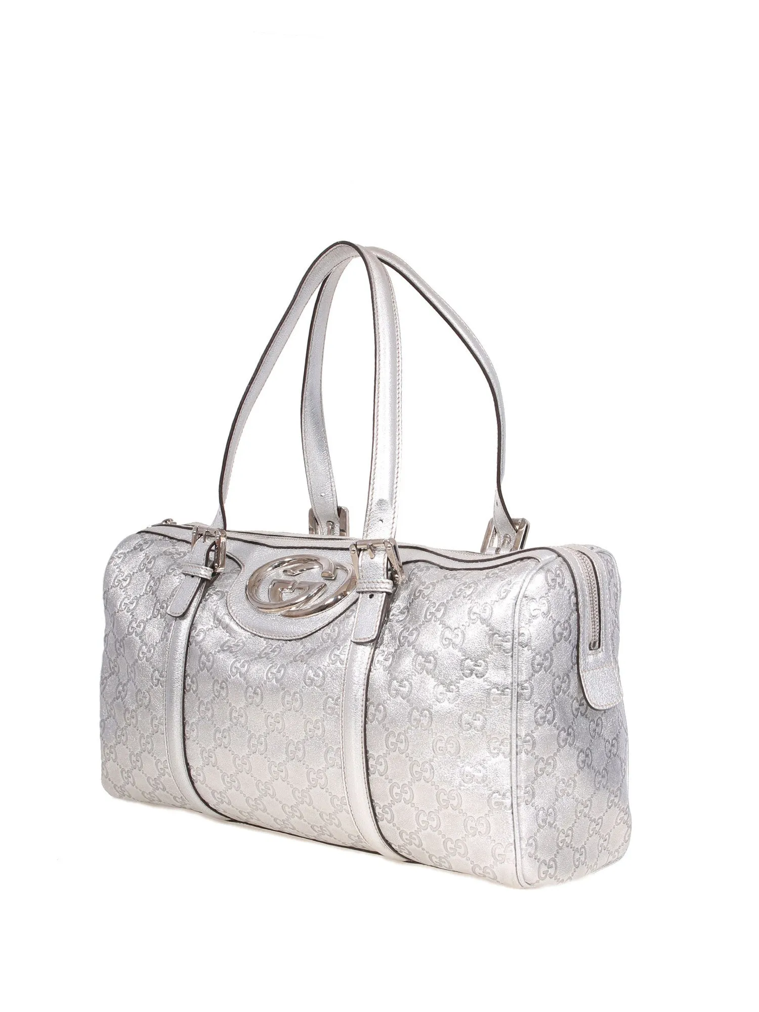 Metallic Guccissima Tote Bag