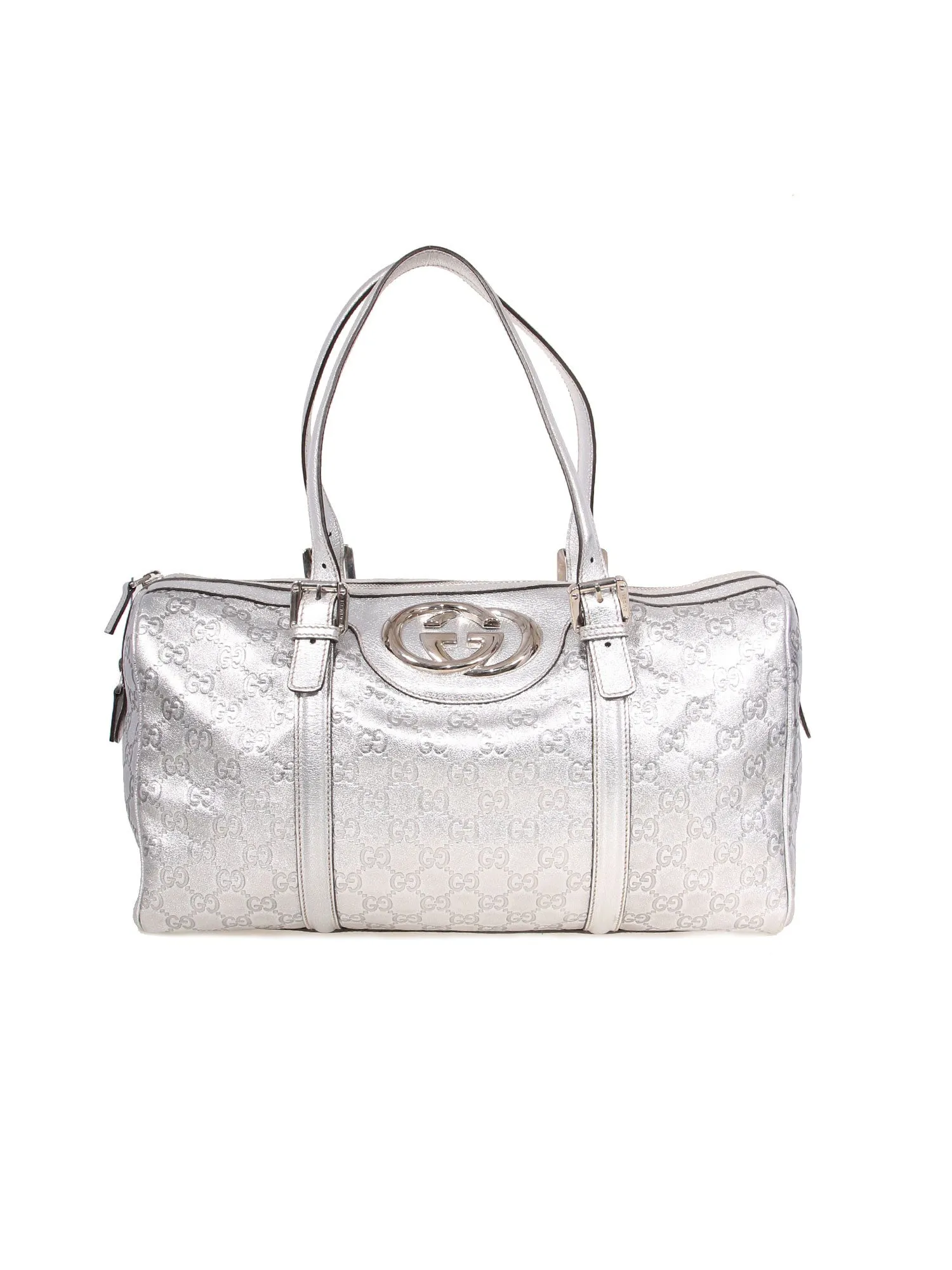 Metallic Guccissima Tote Bag